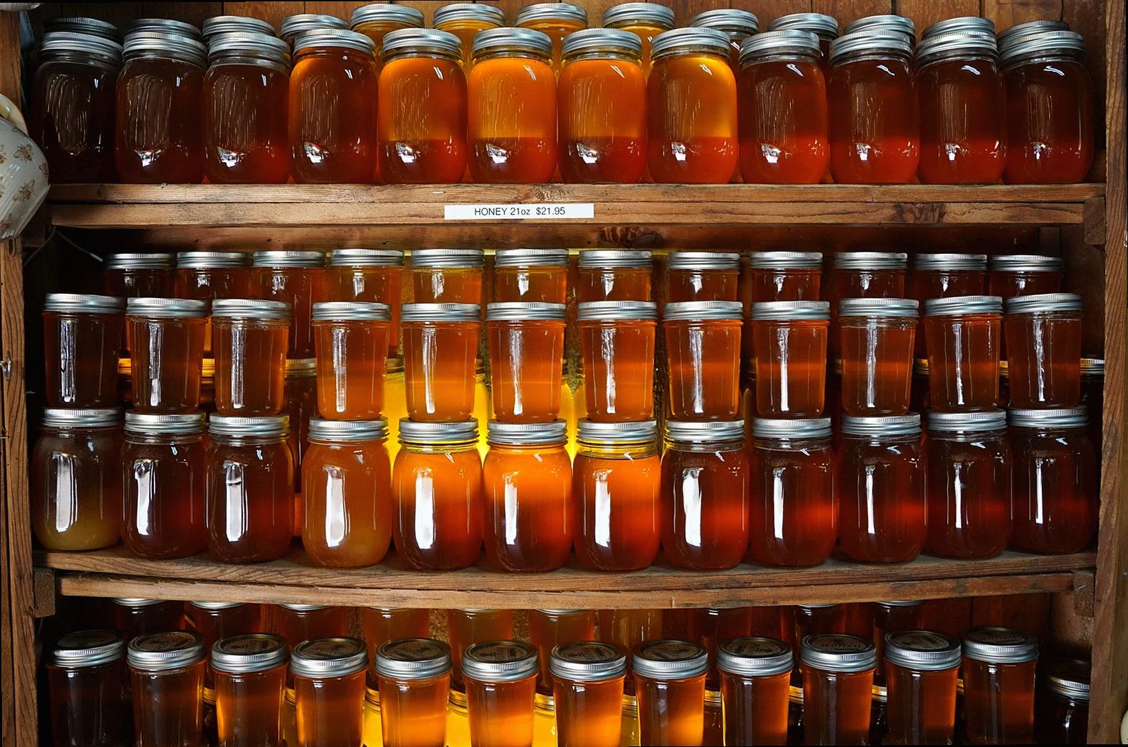 Golden Hive Honey stonework